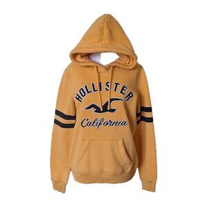 HOLLISTER YELLOW HOODIE SIZE MEDIUM